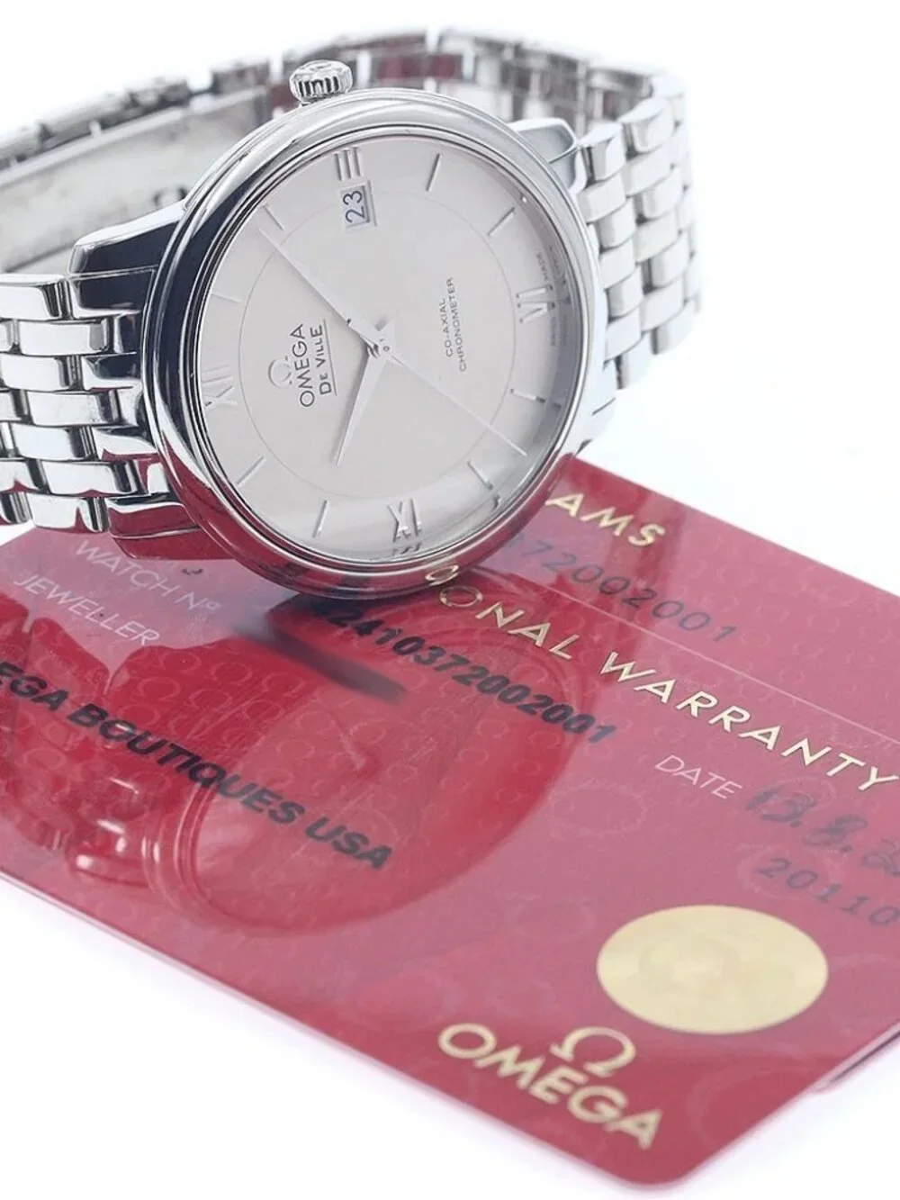 OMEGA De Ville Prestige 424.10.37.20.02.001 Co-Axial Automatic Men's_966154